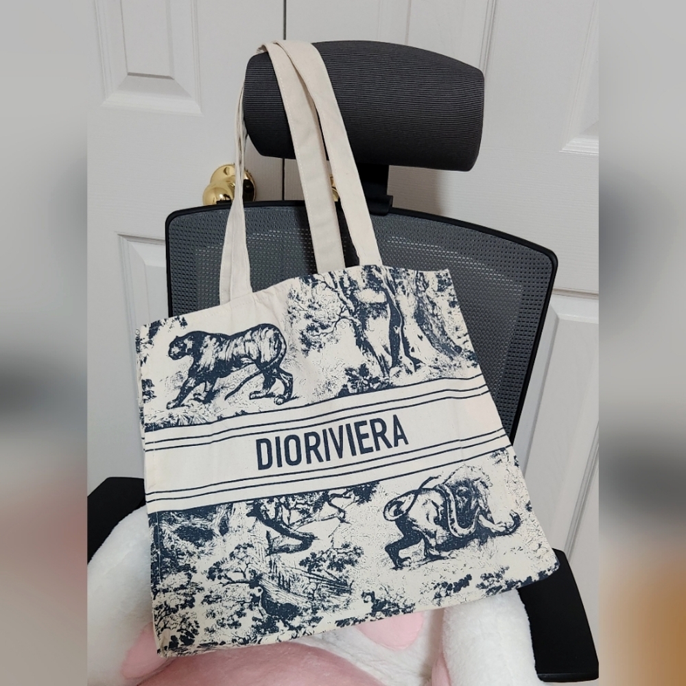 Canvas Tote Bag Navy